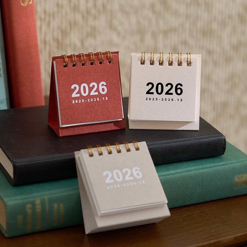 Mini Desk Calendar 2026,Standing Flip Calendar for 2026,Schedule Planner To Do List,Daily Memo Calendar,Reminder of Important Days,for Home Office School - Image 4